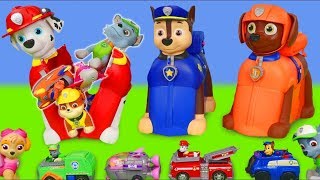 Psi Patrol zabawki  Chase cięzarówka strażak Marshall  Paw Patrol Toys [upl. by Angus871]