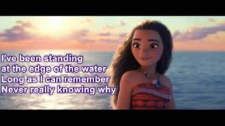 Moana quotHow Far Ill Goquot With Lyrics [upl. by Mello386]