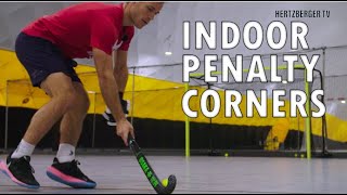 Penalty corner indoor hockey  Hertzberger TV [upl. by Johnnie]