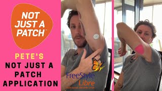 How to Apply Freestyle Libre Patches  Step by Step Tutorial on Application  Not just a Patch [upl. by Madalena]