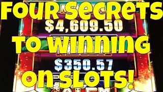 Four Secrets To Winning on Slot Machines • The Jackpot Gents [upl. by Duston]