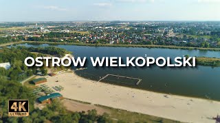 Ostrów Wielkopolski z lotu ptaka  LECE W MIASTO™ 4k [upl. by Meeka]