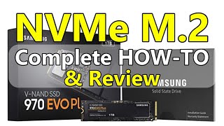 SAMSUNG EVO 970 Plus M2 NVMe SSD  StepbyStep Installation Configuration amp Performance Testing [upl. by Skipp]