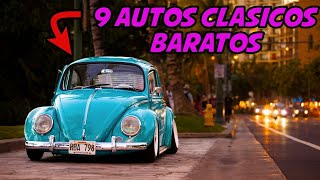 9 AUTOS CLASICOS BARATOS PARA COMPRAR EN 2021 I RACEMAN [upl. by Candie]