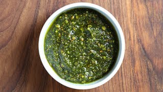 Pistachio Pesto With Fresh Basil Recipe [upl. by Anuahsal]