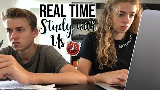 1 Hour Real Time Study With Us with Break ✨ [upl. by Hutner]