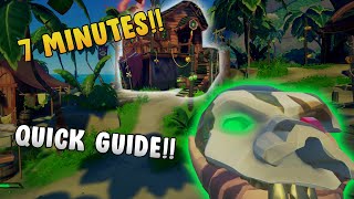 Complete The CURSED ROGUE in 7 MINUTES  Sea of Thieves Tall Tale Guide [upl. by Ehrlich]