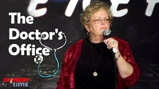 Mrs Hughes  The Doctors Office Stand Up Comedy [upl. by Atekram]