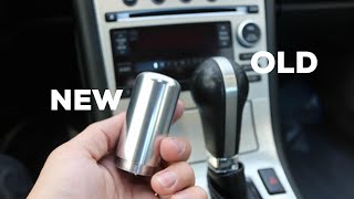 HOW TO  REPLACE YOUR AUTOMATIC SHIFT KNOB [upl. by Warrick433]