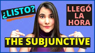 When to use SUBJUNCTIVE in Spanish  Introduction to the PRESENT SUBJUNCTIVE [upl. by Yhtir]