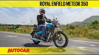 Royal Enfield Meteor 350 review – Diwali cracker  First Ride Autocar India [upl. by Esbenshade328]