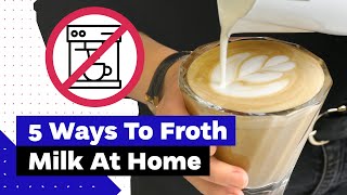 How To Froth Milk At Home Best Milk Frothers Review [upl. by Atteyek]