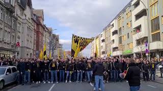 BVB Fanmarsch zum Westfalenstadion [upl. by Amlet691]