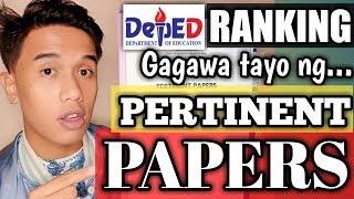 Deped Ranking Pertinent Papers and FQAs [upl. by Dust961]