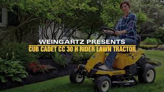 Buyers Guide to Cub Cadet CC 30 H Rider [upl. by Fonz589]