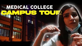 Govt Medical College Campus Tour at Night  Hostel Tour  Rakshita Singh [upl. by Melvin]