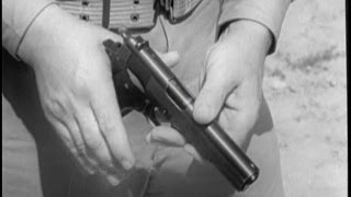 WW2 1911 45 CAL Pistol Training [upl. by Rad]