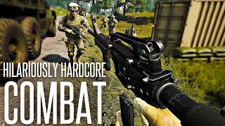 HILARIOUSLY HARDCORE COMBAT  Squad 2019 Gameplay [upl. by Erving]