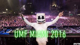 Marshmello  Live  Ultra Music Festival Miami 2016 Full Set [upl. by Notyap]