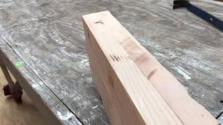 Making inexpensive beams from framing lumber Pt 1 [upl. by Niarbo]