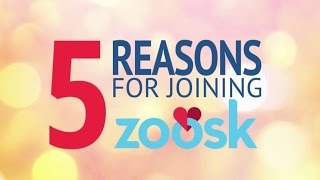 5 Reasons for Joining Zoosk [upl. by Sillyhp]