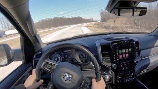 2019 RAM 1500 Limited 57L V8 4WD Crew Cab  POV Review [upl. by Kalk]