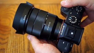 Sony FE 1635mm f4 ZA OSS lens review with samples Fullframe amp APSC [upl. by Ardried]