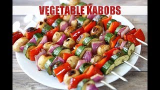 Grilled Vegetable Kabobs [upl. by Aiksa610]