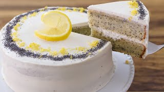 Lemon Poppy Seed Cake Recipe [upl. by Elahcim]