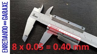 How to read the caliper Vernier scale easily [upl. by Eillit972]