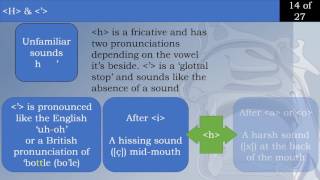 Intro to Blackfoot pronunciation [upl. by Hannad]