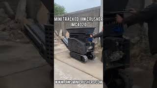 Mini Tracked Jaw Crusher JMC4020 [upl. by Fredi]