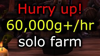 Elementium Ore Farming Guide  WoW Solo Steady 25 000 Gold Per Hour Farm [upl. by Eidok800]