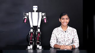 Demonstration Video How to make a humanoid robot using arduino [upl. by Cruce227]