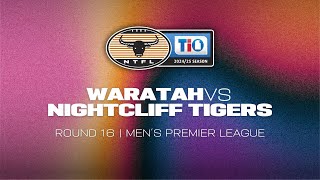 Waratah vs Nightcliff Tigers 202425 TIO NTFL Mens Premier League  Round 16 [upl. by Gombach]