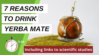 HEALTH BENEFITS OF YERBA MATE  7 Reasons to Drink Yerba Mate [upl. by Hatti]