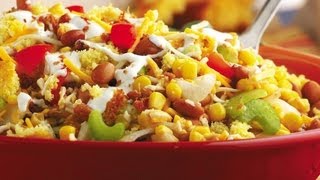 ThumbsUp Cornbread Salad [upl. by Arabrab337]