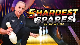 How to Pick Up the 5 Hardest Spares in Bowling that are NOT Splits [upl. by Groot67]