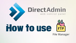 How to work DirectAdmin file manager  Direct Admin Web Control Panel Tutorial [upl. by Eiggam]