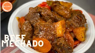 Beef Mechado Recipe  Beef Stew  Mechadong Baka  Easy to Follow Recipe [upl. by Halliday]