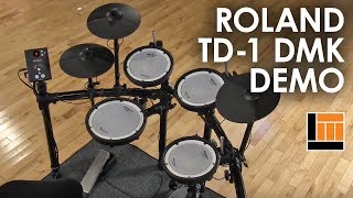 Roland TD1 DMK VDrum Kit Product Demo [upl. by Namad]