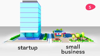 Startup vs Small Business What’s the difference  Startups 101 [upl. by Hogen]