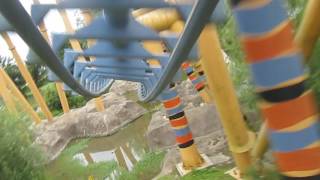 Kumali Front Seat onride HD POV Flamingo Land Theme Park amp Zoo [upl. by Dallis]