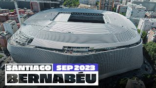 NEW Santiago Bernabéu stadium works September 2023  Real Madrid [upl. by Wexler]