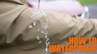 How To Easily Waterproof Your Stuff [upl. by Benoit]