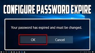 How To Enable or Disable Windows 10 Password Expiration [upl. by Nedda]