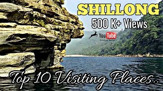 Shillong Top 10 Tourist Places  Meghalaya Tourism [upl. by Kacie]