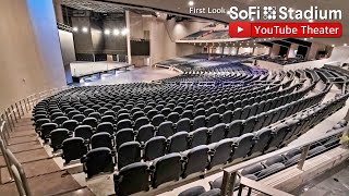 SoFi Stadiums StateoftheArt YouTube Theater Update [upl. by Holey]