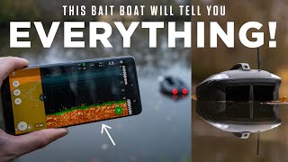 This bait boat will tell you EVERYTHING depths lakebed type — even fish location  Carp Fishing [upl. by Nared]