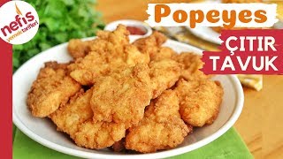 Popeyes Çıtır Tavuk Tarifi 💯💃 Gerçeğini Aratmaz [upl. by Taft]